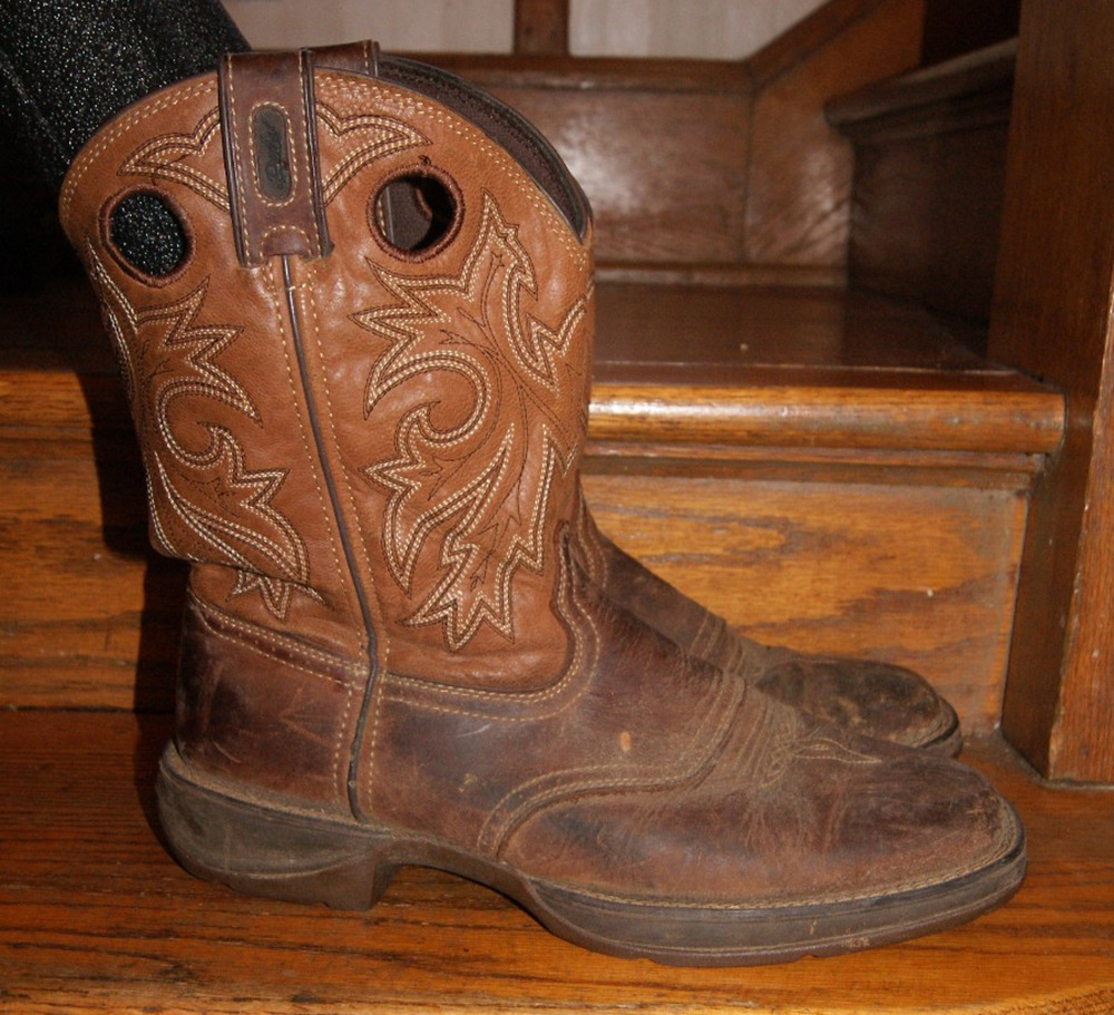 Durango Men’s Saddle Up Western Boot Brown Mens Size 11D Cowboy Work Boots